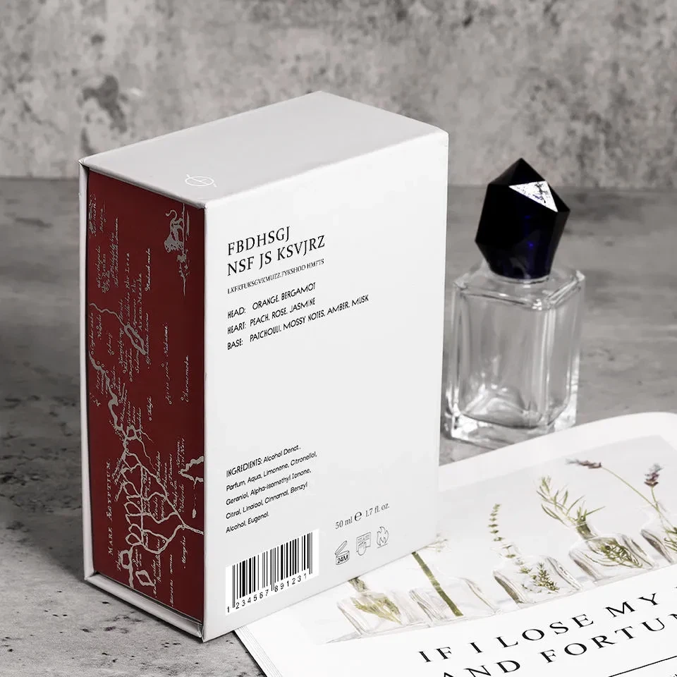 Προσαρμοσμένη συσκευασία χαρτί τέχνης χαρτί δώρο κουτί γκρι βιβλίων Σχήμα Δώρο κουτί clamshell με μαγνήτη